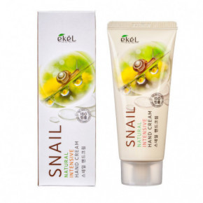 Ekel Natural Intensive Hand Cream Snail Roku krēms ar gliemežu gļotām