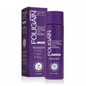 Foligain Hair Regrowth Shampoo Matu augšanu stimulējošs šampūns ar 2% Trioksidilu