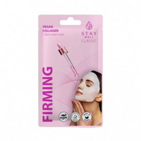 STAY WELL Classic Mask Firming Collagen Sejas maska ar kolagēnu