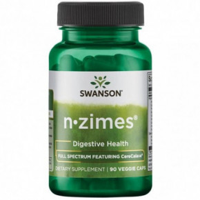 SWANSON N-Zimes Digestive Health Enzīmi