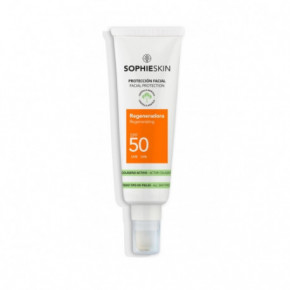 Sophie Skin Sun Protection Regenerating Face Cream Atjaunojošs saules aizsargkrēms ar SPF50 aizsardzību