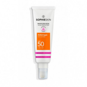 Sophie Skin Sun Protection Anti-Wrinkles Facial Sunscreen Atjaunojošs saules aizsargkrēms ar SPF50 aizsardzību