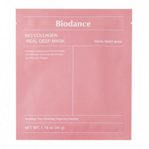 Biodance Bio Collagen Real Deep Mask Dziļi mitrinoša sejas maska