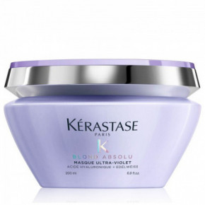 Kérastase Blond Absolu Masque Ultra-Violet Mitrinoša un dzeltenus toņus neitralizējoša maska