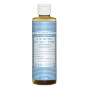 Dr. Bronner's Baby-Mild Unscented Pure-Castile Liquid Soap Šķidrās ziepes