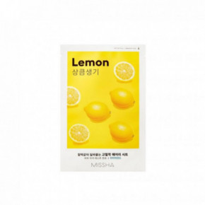 Missha Airy Fit Sheet Mask Lemon Sejas maska