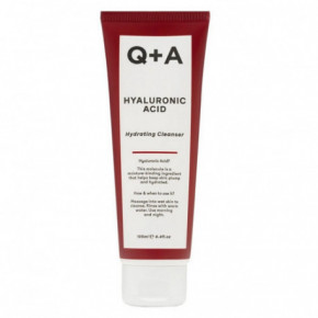 Q+A Hyaluronic Acid Hydrating Cleanser Mitrinošs sejas tīrīšanas līdzeklis