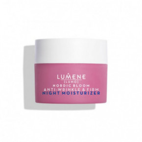 Lumene Nordic Bloom Anti-wrinkle & Firm Night Moisturizer Nakts krēms nobriedušai ādai