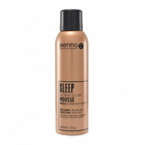 Sienna X Sleep Q10 Self Tan Tinted Mousse Paštonējošas putas