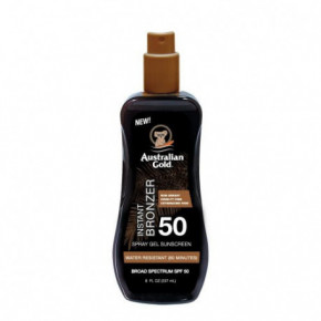 Australian Gold Spray Gel Sunscreen with Instant Bronzer SPF50 Saules aizsargkrēms ar bronzeri