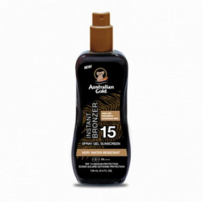 Australian Gold Spray Gel with Instant Bronzer SPF15 Izsmidzināms saules aizsargkrēms ar bronzeri