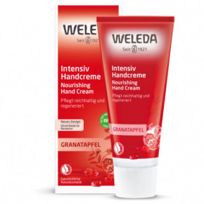 Weleda Pomegranate Nourishing Hand Reģenerējošs roku krēms ar granātābolu