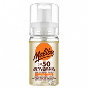 Malibu Clear Hair And Scalp Protector SPF50 Saules aizsardzība matiem un galvas ādai