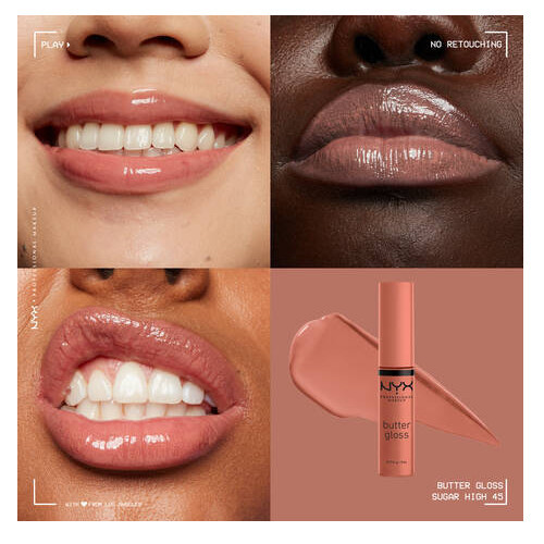 NYX Professional Makeup Butter Gloss Lūpu spīdums 8ml