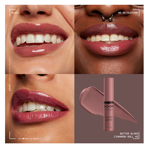 NYX Professional Makeup Butter Gloss Lūpu spīdums 8ml