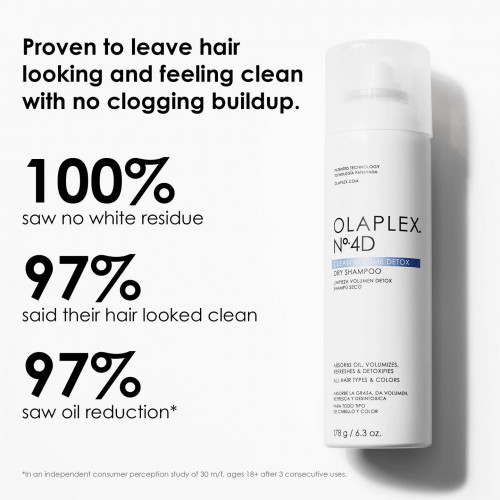Olaplex Nº.4D Clean Volume Detox Dry Shampoo Sausais šampūns 178g
