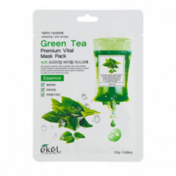 Ekel Green Tea Premium Vital Mask Sejas maska ​​​​ar zaļo tēju 1gab.