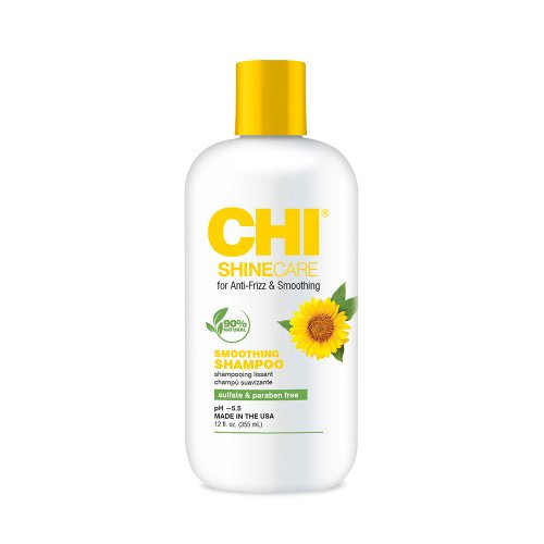 CHI ShineCare Anti Frizz & Smoothing Shampoo Matus nogludinošs šampūns 355ml