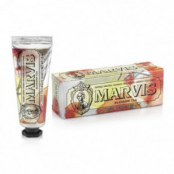 MARVIS Blossom Tea Toothpaste Melnās tējas, ziedu un piparmētru aromāta zobu pasta 75ml