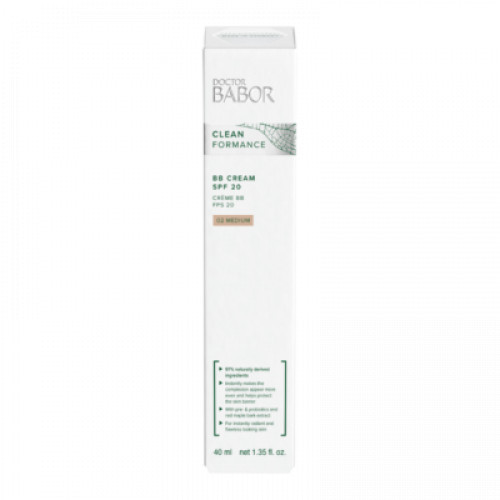 Babor Clean Formance BB Cream Sejas krēms ar SPF20 40ml