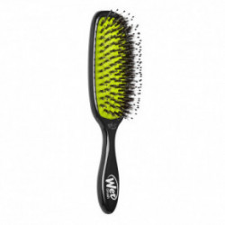 WetBrush Shine Enhancer Brush Matu suka ar meža cūkas sariem Black