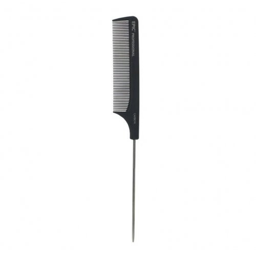 WetBrush Epic Carbon Combs Karbona matu ķemme Metal Tail Comb
