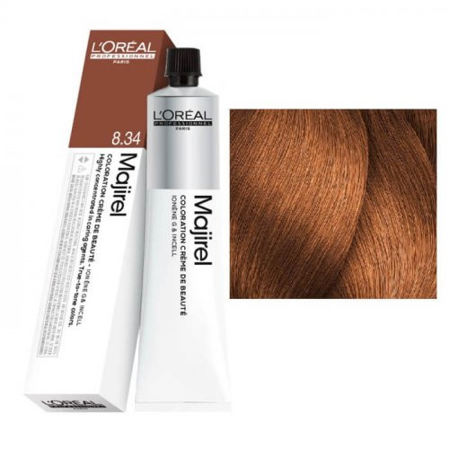 L'Oréal Professionnel Majirel Absolu Permanent Hair Colour Permanentā matu krāsa 4.45 Copper Mahogany Brown