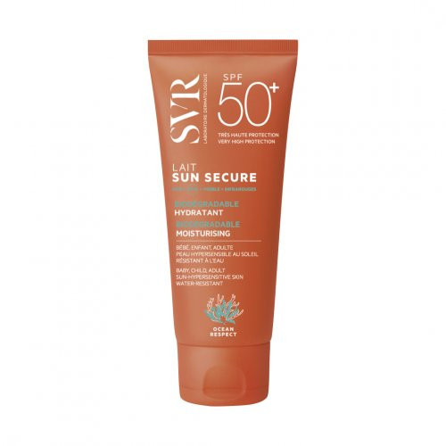 SVR Sun Secure Lait SPF50+ Mitrinošs pretsaules pieniņš 100ml