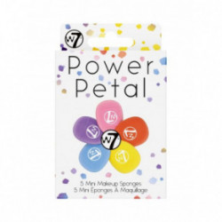 W7 Cosmetics Power Petal Mini Finger Makeup Sponge Set Mini grima sūklīši Kit