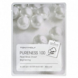 TONYMOLY Pureness 100 Pearl Sheet MaskSejas maska ar pērļu ekstraktu 21ml