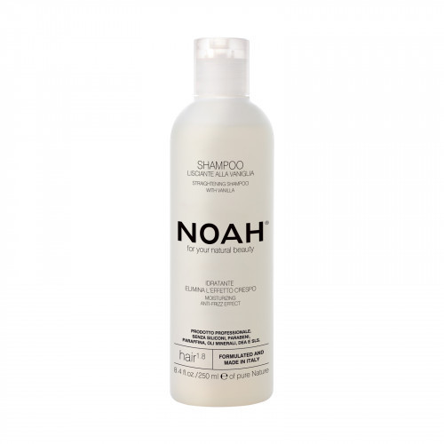 Noah 1.8 Straightening Shampoo With Vanilla Iztaisnojošs šampūns 250ml