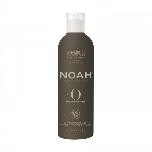 Noah Origins Shampoo Purifying Effect For Greasy Hair Šampūns taukainiem matiem 250ml