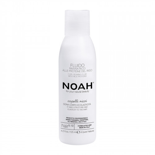 Noah 5.13 Curl Reviving Fluid With Rice Atjaunojoss fluids cirtainiem matiem 125ml