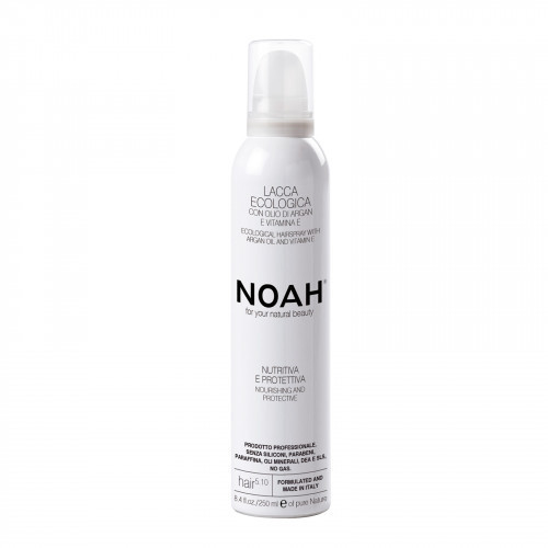 Noah 5.10 Ecological Hairspray With Argan Oil And Vitamin E Ekoloģiska matu laka 250ml