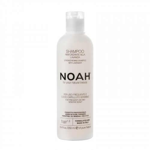 Noah Strengthening Shampoo With Lavender Šampūns ikdienas lietošanai, jutīgai galvas ādai 250ml