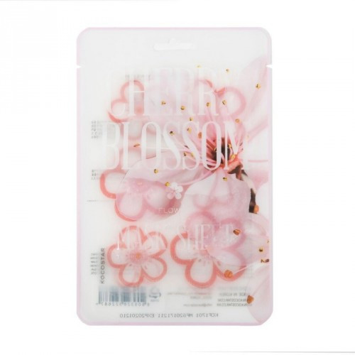 Kocostar Cherry Blossom Flower Mask Sheet Mitrinoša sejas maska 15 ml