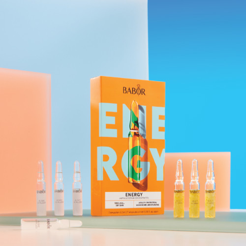 Babor Energy Ampoule Concentrate Ampulas nogurušai ādai 7x2ml