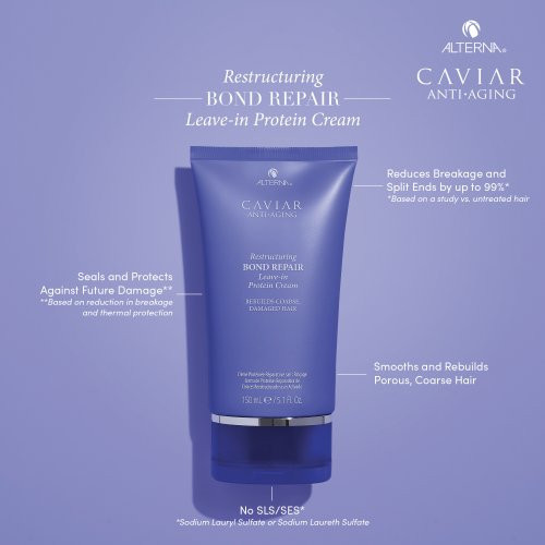 Alterna Caviar Restructuring Bond Repair Leave-In Protein Atjaunojošs matu krēms 150ml