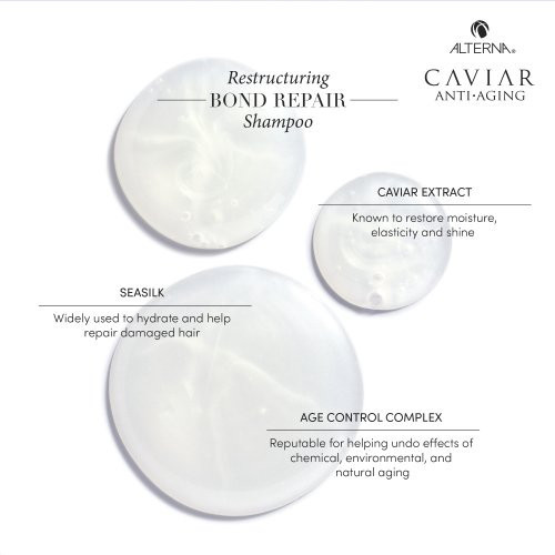 Alterna Caviar Restructuring Bond Repair Shampoo Atjaunojošs matu šampūns 250ml