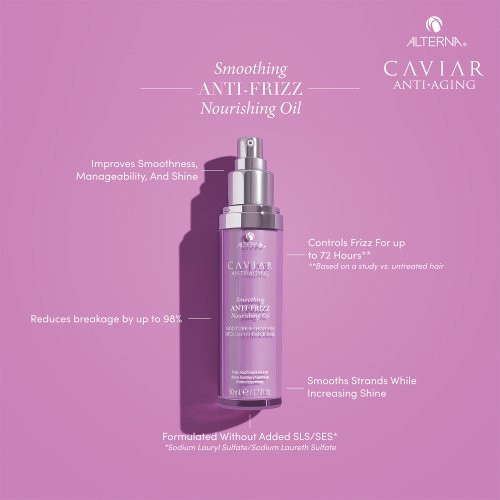 Alterna Caviar Anti-Frizz Omega+ Nourishing Oil Nogludinoša matu eļļa 50ml