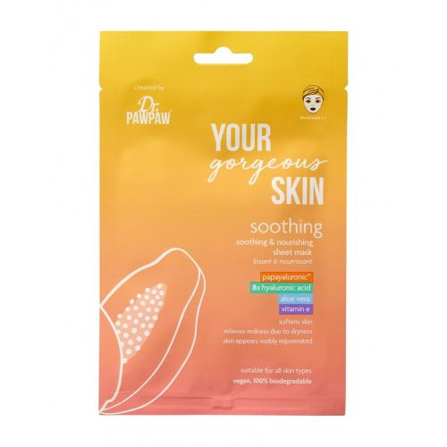 Dr.PAWPAW Soothing Sheet Mask Lokšņu sejas maska 25ml