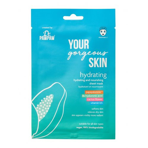 Dr.PAWPAW Hydrating Sheet Mask Lokšņu sejas maska 25ml