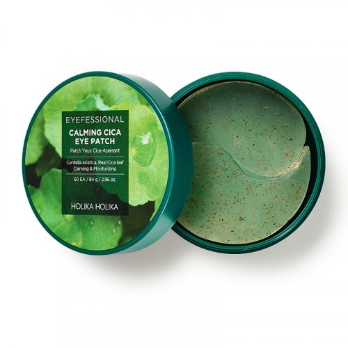 Holika Holika Eyefessional Calming Cica Eye Patch Nomierinoši acu spilventiņi 60 gab.