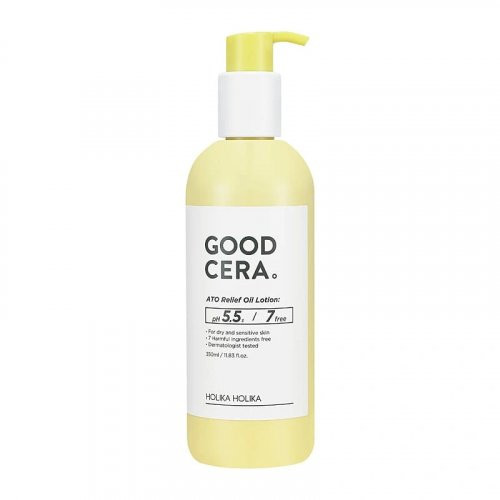 Holika Holika Good Cera ATO Relief Oil Lotion Ķermeņa mazgāšanas līdzeklis uz eļļas bāzes 350ml