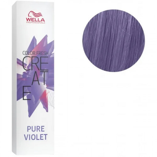 Wella Professionals Color Fresh Create Semi-Permanent Hair Colour Puspermanentā krāsa spilgtiem toņiem 60ml