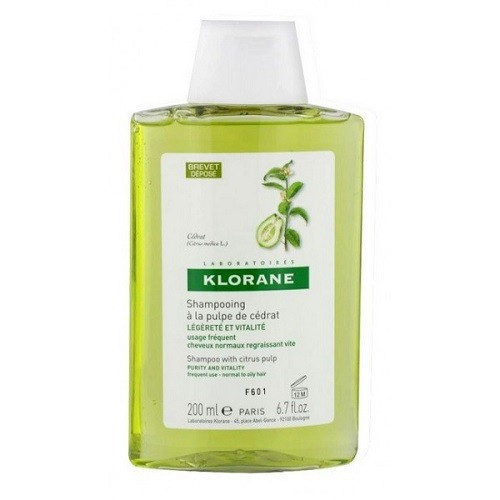 Klorane Matu šampūns ar citronu ekstraktu 200ml