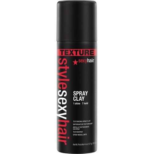 Sexy Hair Spray Clay Izsmidzināms māls apjomam un fiksēšanai 155ml