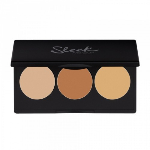 Sleek MakeUP Sleek Makeup Corrector And Concealer Palette 3 toņu korektoru komplekts (Krāsa - 03) 4.2g