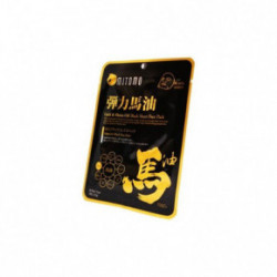 Mitomo Gold & Horse Oil Black Sejas maska 25g