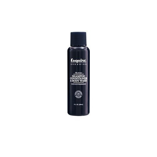 Esquire Grooming 3 in 1 Matu šampūns, kondicionieris un dušas gēls 89ml